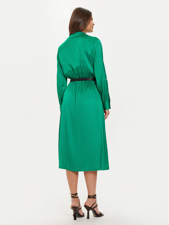 Liu Jo Liu Jo Kokteilinė suknelė WF4048 T3764 Žalia Regular Fit