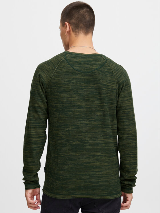 Blend Blend Džemper 20715849 Zelena Regular Fit