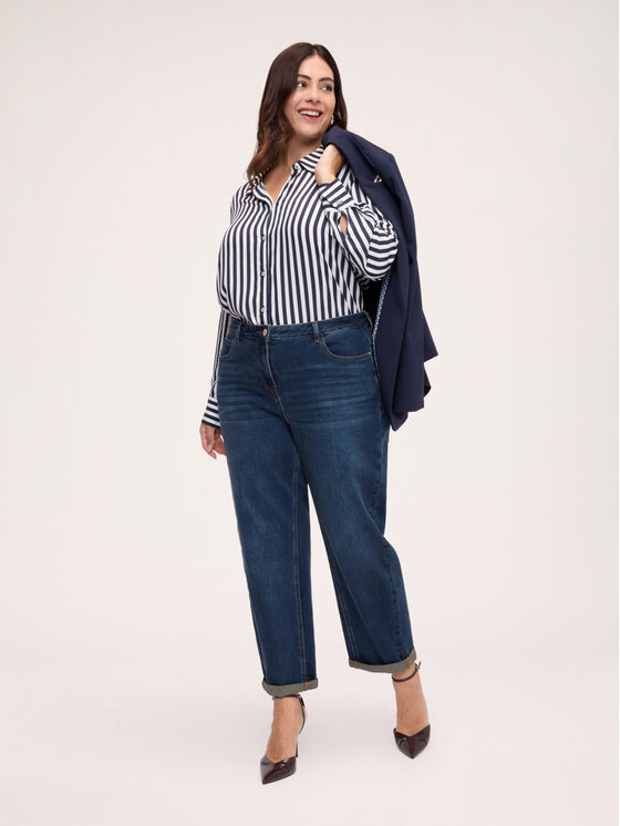 Fiorella Rubino Fiorella Rubino Camicia 5044T001592N0S1 Blu Regular Fit
