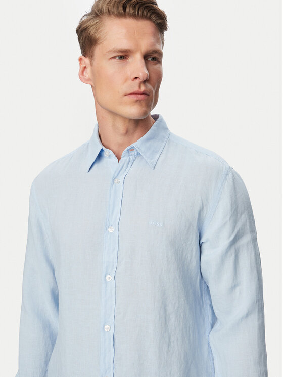 BOSS BOSS Košile Relegant 50567579 Modrá Regular Fit