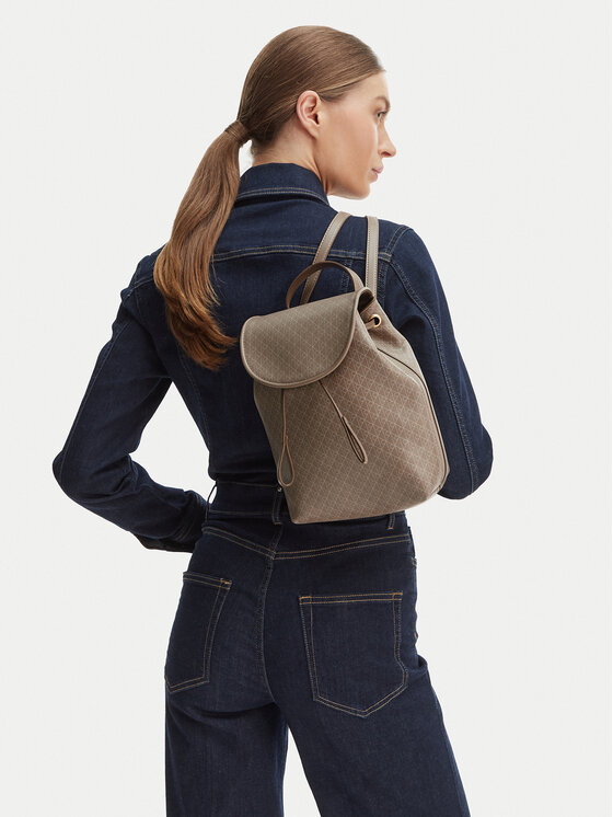 Calvin Klein Rucsac Emblem Aop Mini Backpack LV04F3507G Bej