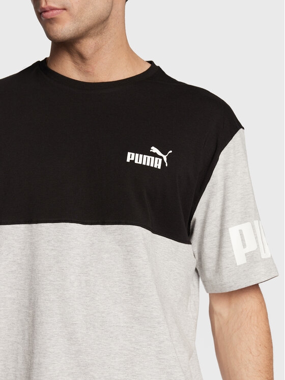 Magliette puma grigio hot sale
