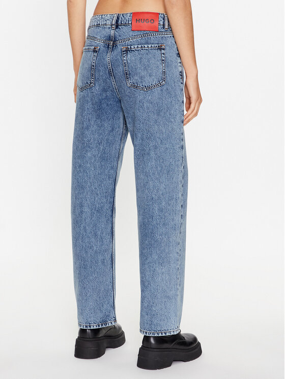 Hugo Hugo Farmer 50501503 Kék Relaxed Fit