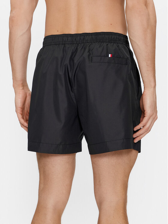 Tommy Hilfiger Tommy Hilfiger Plavecké šortky UM0UM03258 Černá Regular Fit