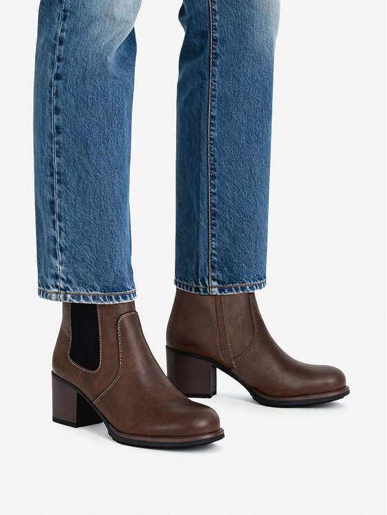 Clara Barson Clara Barson Μποτάκια CEO-WS15221-02 Καφέ