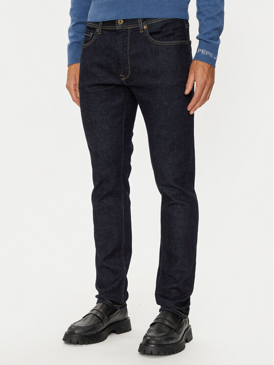 Pepe Jeans Džinsi PM207390 Tumši zils Tapered Fit