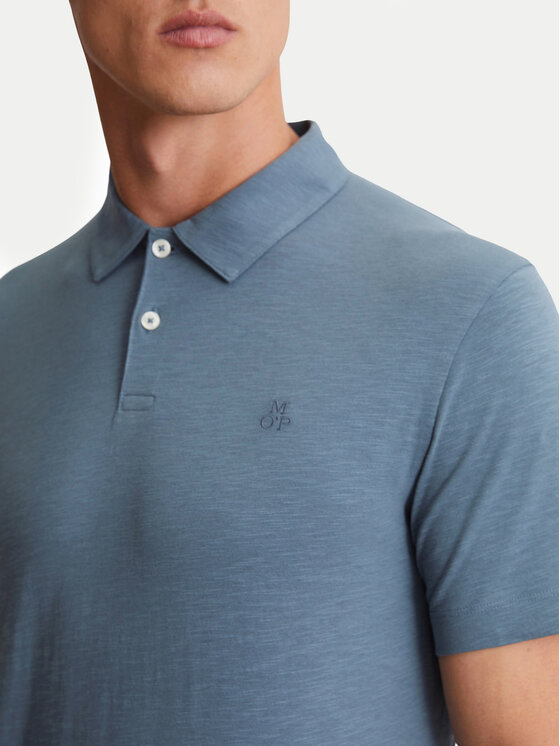 Marc O'Polo Marc O'Polo Polokošeľa 536 2176 53018 Modrá Shaped Fit