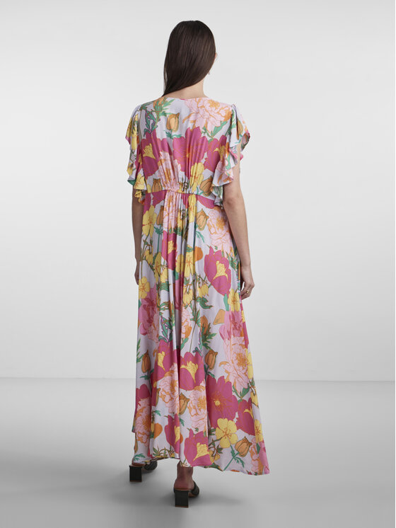 YAS YAS Vestito da giorno 26029717 Viola Regular Fit