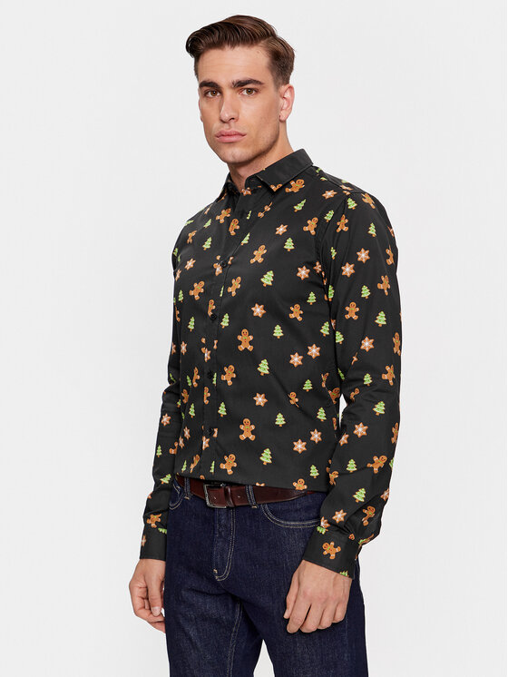 Only & Sons Košeľa 22027330 Tmavomodrá Regular Fit