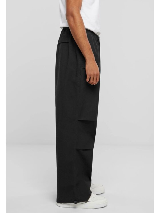 Karl Kani Karl Kani Pantaloni da tuta WOVEN RETRO WASHED PARACHUTE Nero To Fit