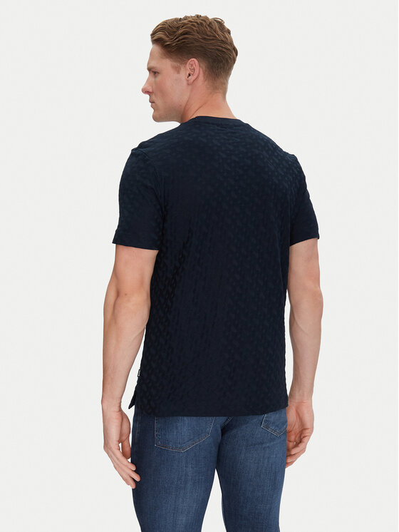 BOSS BOSS T-Shirt H-Thompson 80 50537131 Granatowy Regular Fit