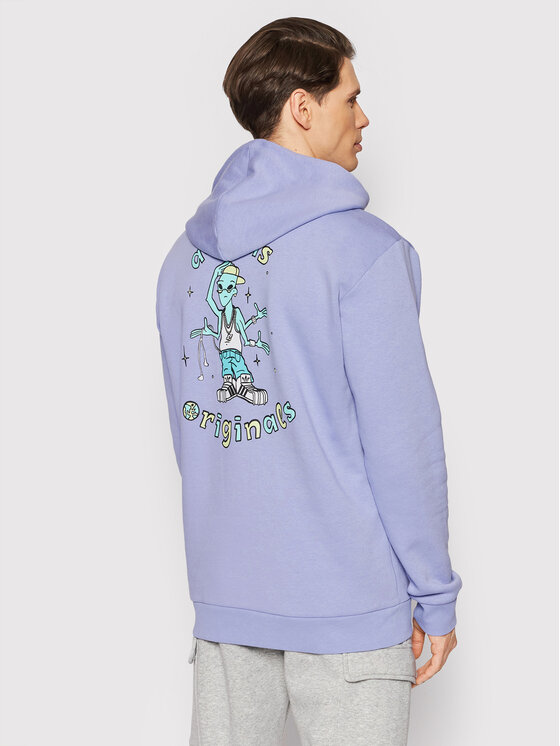 adidas adidas Світшот Stokd Hdie Alie HC7148 Фіолетовий Regular Fit