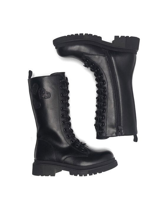 Nelli Blu Nelli Blu Schnürschuhe CS6171-05 Schwarz