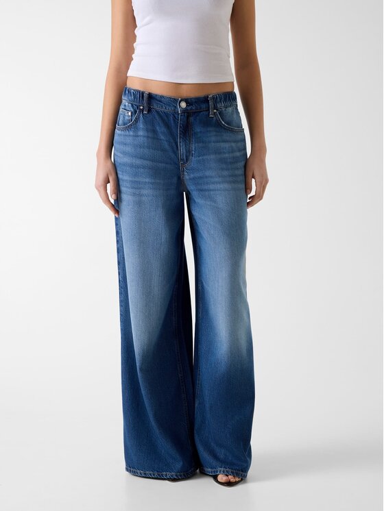 Guess Guess Jeansy 181304 Niebieski Relaxed Fit