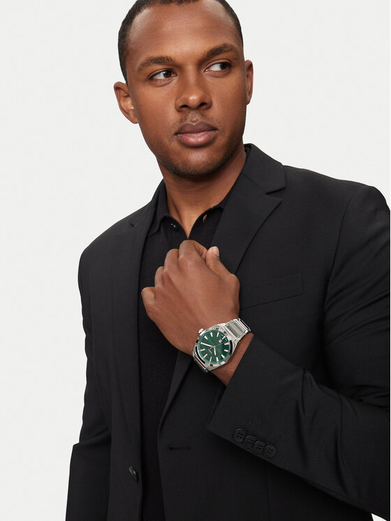 Fossil Fossil Часовник Everett FS6056 Сребрист
