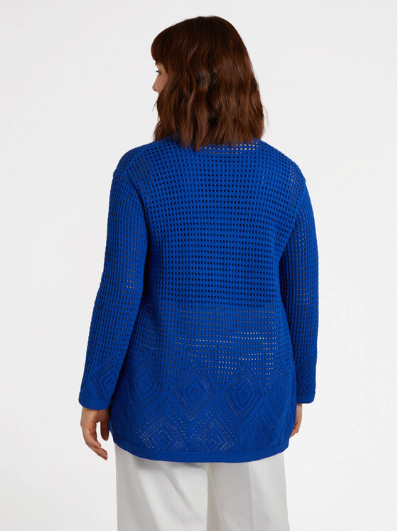 Fiorella Rubino Fiorella Rubino Cardigan M565L007937N024 Turchese Regular Fit