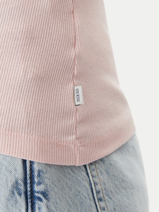 Guess Guess Тишърт W5GP62 KA0H1 Розов Regular Fit