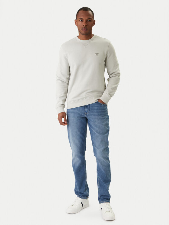 Guess Guess Džemperis M6RQ08 KCN01 Pilka Regular Fit