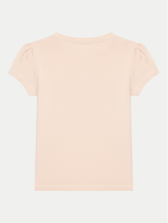 Guess Guess T-Shirt K5GI03 K6YW4 Różowy Regular Fit