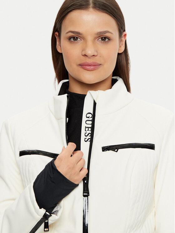 Guess Guess Kombinezon narciarski W4PD1M WH1S0 Écru Regular Fit