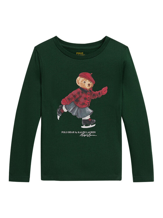 Polo Ralph Lauren Polo Ralph Lauren Bluză 312P00435500 Verde Regular Fit