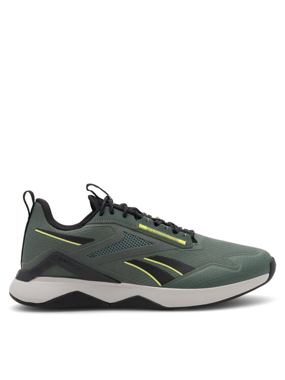 Reebok Trenažieru zāles apavi Nanoflex Adventure T HR0416-M Zaļš