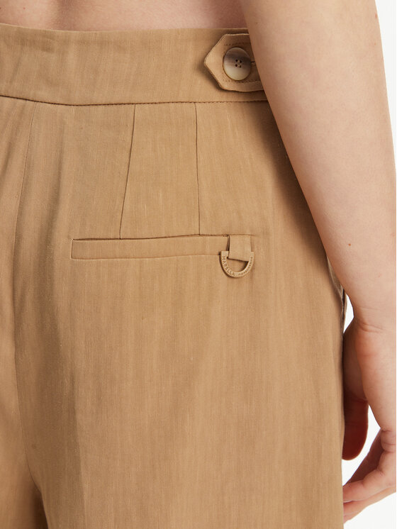 Marella Marella Bermudy Sagitta 2513141015 Beżowy Relaxed Fit