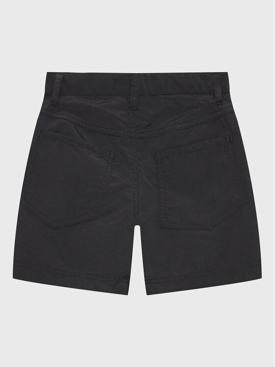 Jack Wolfskin Jack Wolfskin Pantalon scurți din material Sun 1605614 M Negru Regular Fit