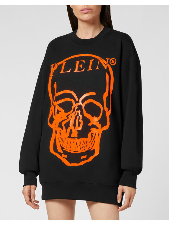 PHILIPP PLEIN PHILIPP PLEIN Bluza 239 Czarny Regular Fit