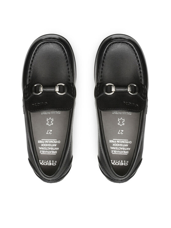 Geox Geox Мокасини J New Fast J746CC 43 C9999 S Черен