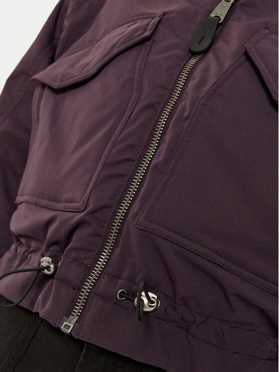Alpha Industries Alpha Industries Kurtka przejściowa 148011 Fioletowy Regular Fit
