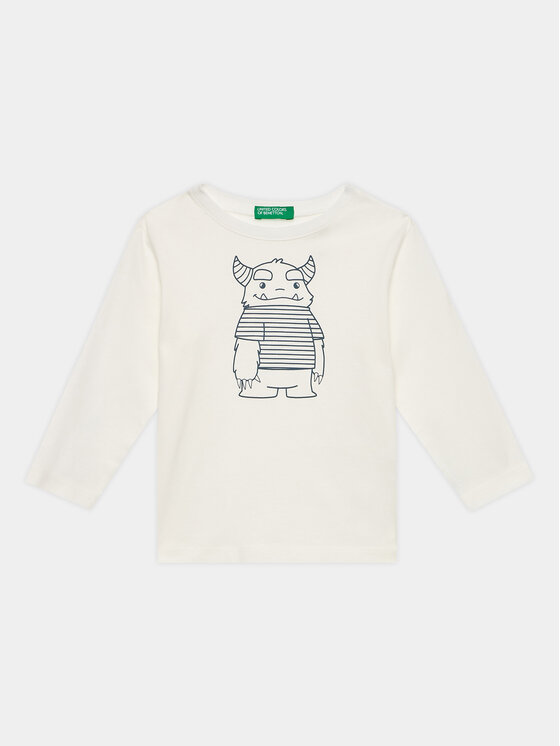 United Colors Of Benetton United Colors Of Benetton Блузка 3096G10AS Білий Regular Fit