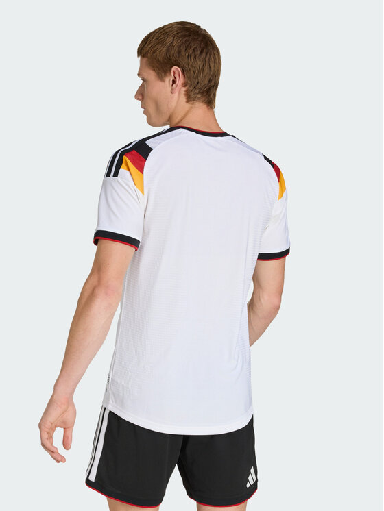 adidas adidas Koszulka techniczna Niemcy Biały Slim Fit