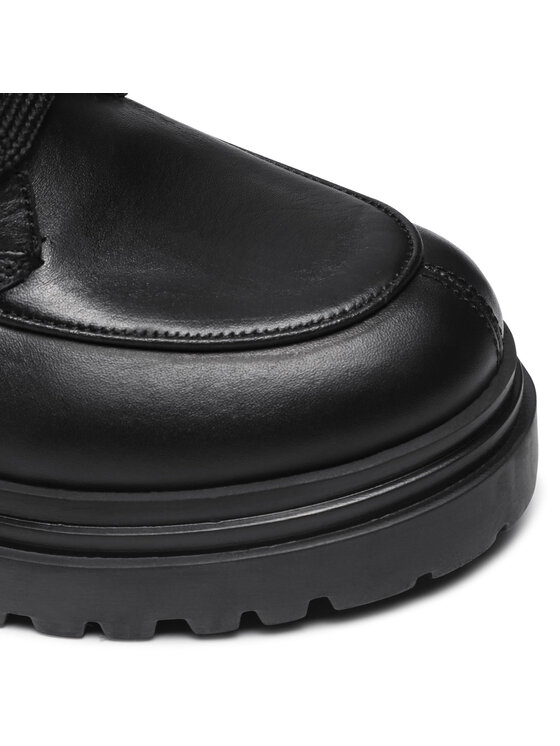 Badura Badura Schnürstiefeletten Baggy-01 Schwarz