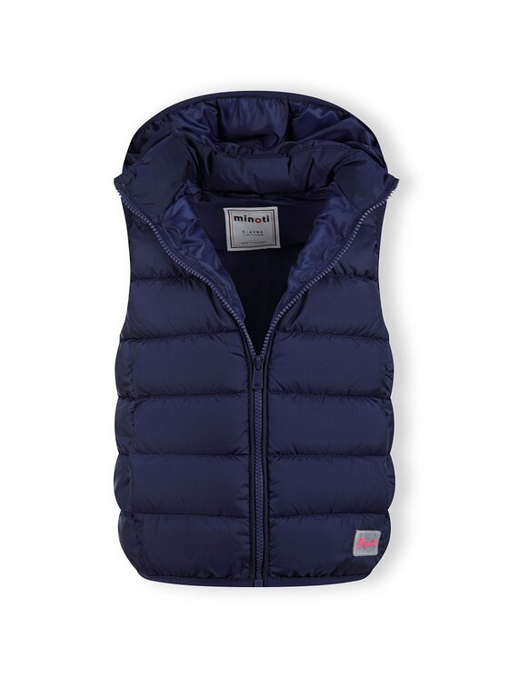 minoti minoti Kamizelka 18GILET 2 Granatowy Regular Fit