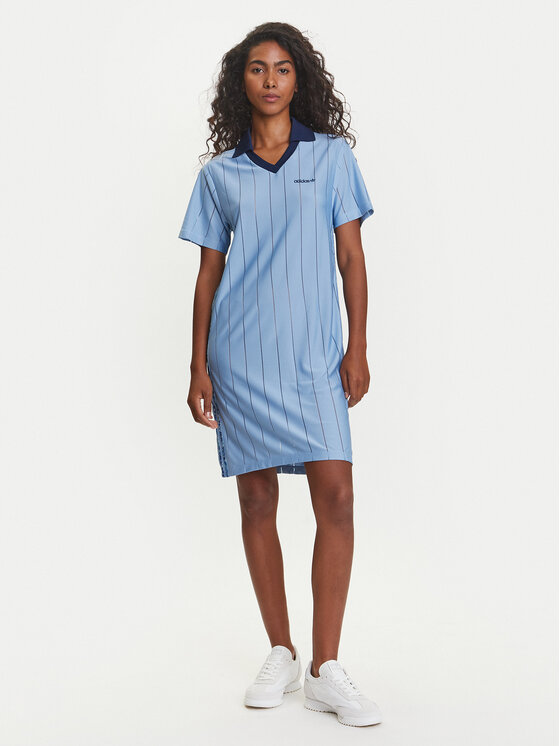 adidas adidas Kasdieninė suknelė Liberty London Tonal Football JC5313 Mėlyna Regular Fit
