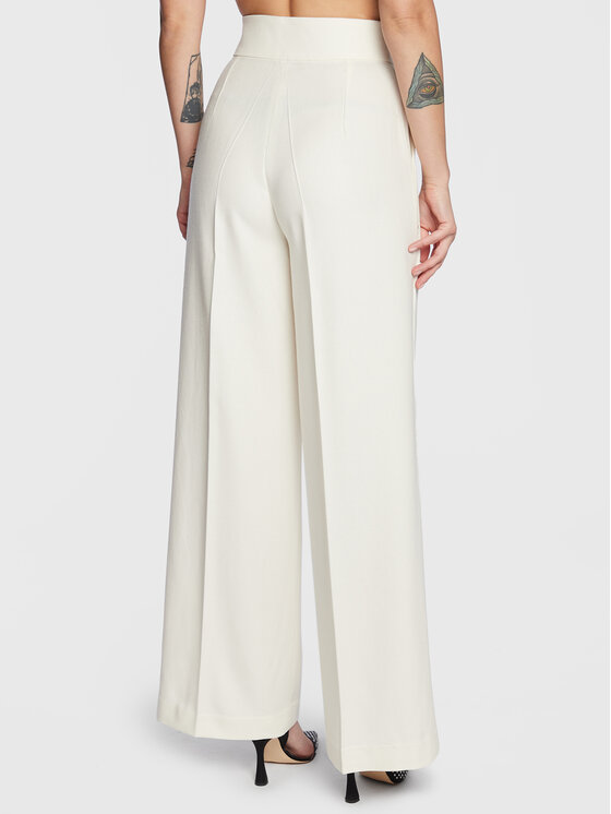 MVP Wardrobe MVP Wardrobe Stoffhose Lady Liberty MVPI2PA046.0PN0034 Weiß Relaxed Fit