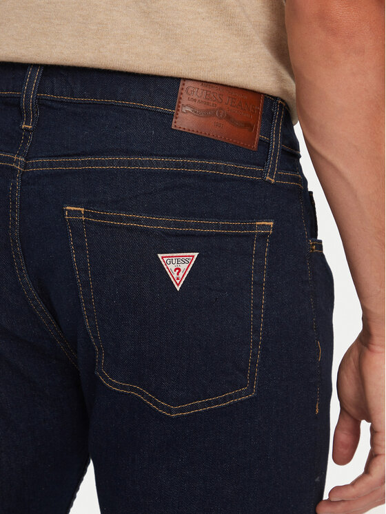 Guess Jeans Guess Jeans Jeansy M4YA0F D5DM5 Granatowy Skinny Fit