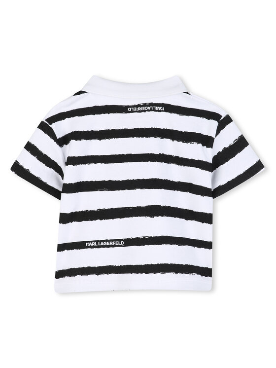 Karl Lagerfeld Kids Karl Lagerfeld Kids Komplekti kuuluvad polo särk ja šortsid Z31068 M Beež Regular Fit