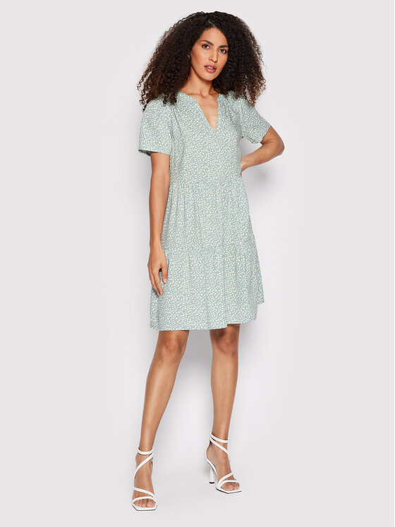 ONLY ONLY Každodenné šaty Zally 15262674 Zelená Relaxed Fit