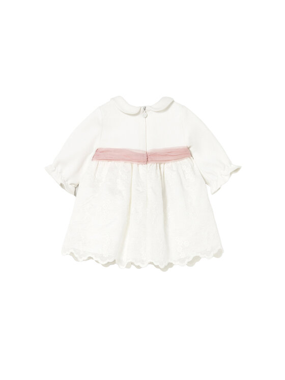 Mayoral Mayoral Elegantes Kleid 2818 Écru Regular Fit