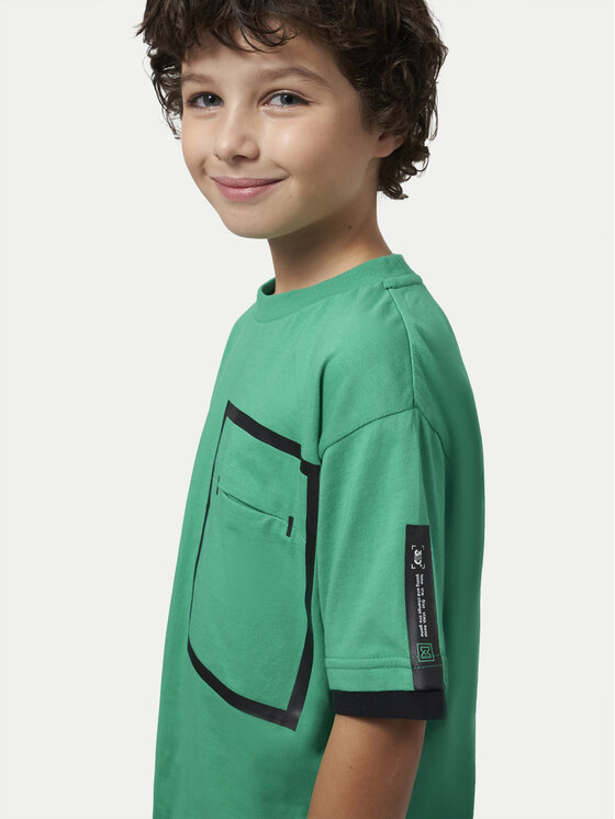 Mayoral Mayoral T-Shirt 6046 Zielony Regular Fit