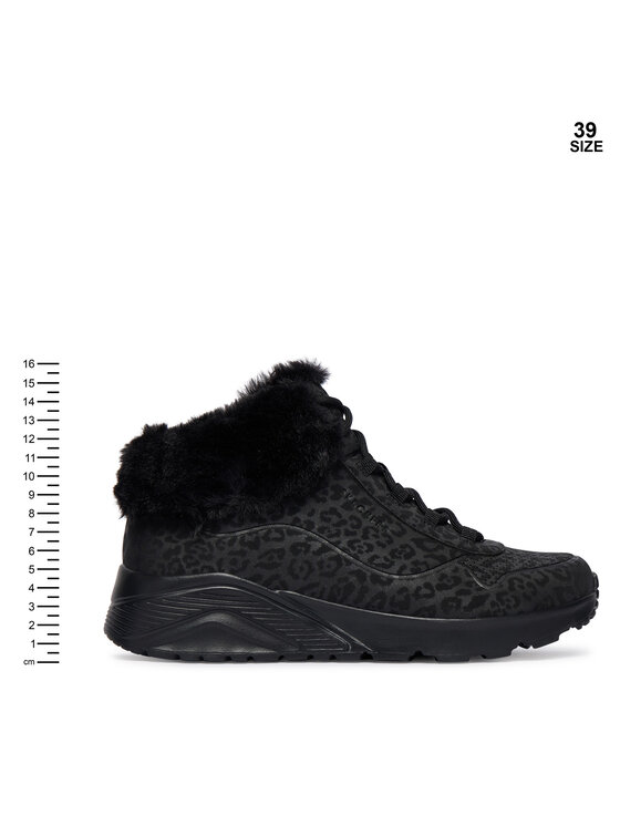 Skechers Skechers Šnurovacia obuv Uno Lite 310362L BBK Čierna