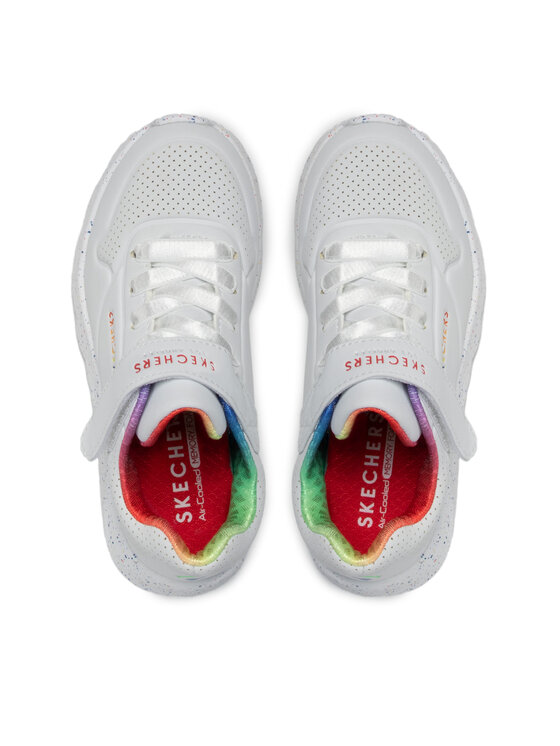Skechers Skechers Tossud Uno Lite Rainbow Specks 310457L/WMLT Valge