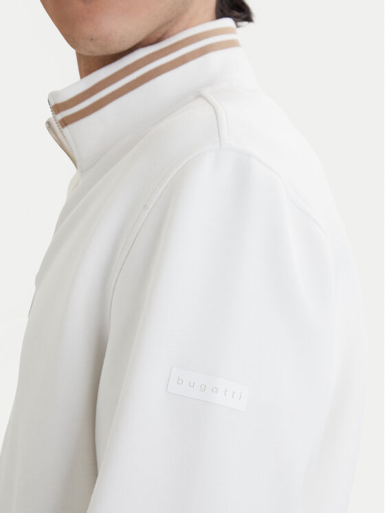 Bugatti Bugatti Sweatshirt 8750-75080C Écru Regular Fit