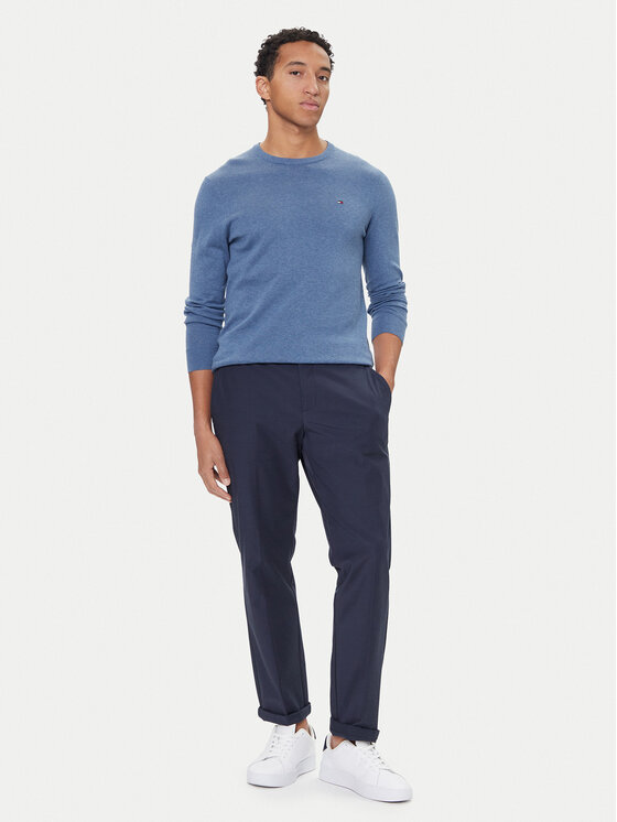 Tommy Hilfiger Tommy Hilfiger Светр Essential Ssnl MW0MW39999 Голубий Regular Fit