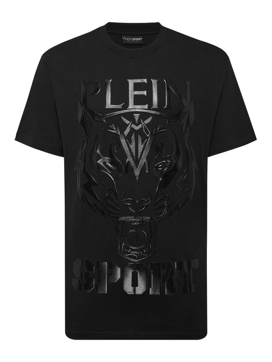 Plein Sport Plein Sport Tričko 10155 Čierna Regular Fit