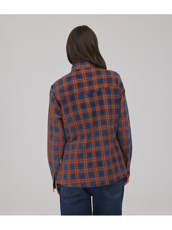 Lee Cooper Lee Cooper Koszula jeansowa ANABEL Granatowy Regular Fit