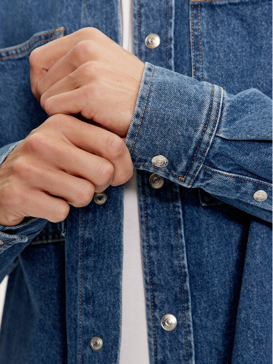 Calvin Klein Jeans Calvin Klein Jeans camicia di jeans J30J326836 Blu Regular Fit