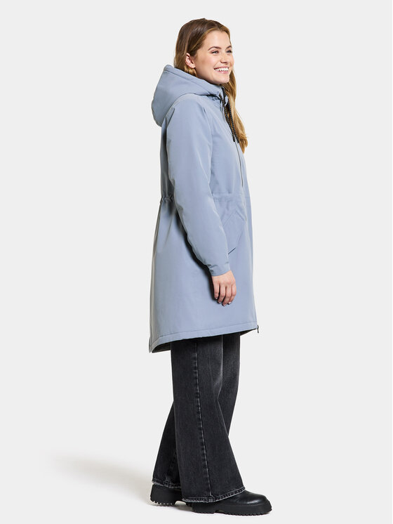 Didriksons Didriksons Parka Marta-Lisa Wns Prk 2 504823 Světle modrá Regular Fit